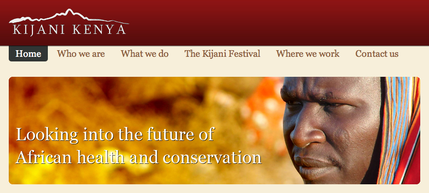Kijani Kenya Trust – Redesign Screenshot